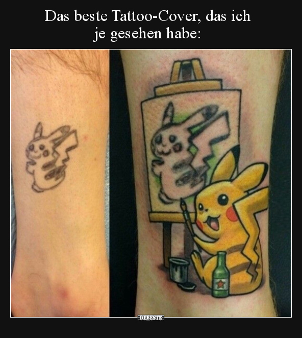 Das beste Tattoo-Cover, das ich je gesehen habe.. - Lustige Bilder | DEBESTE.de