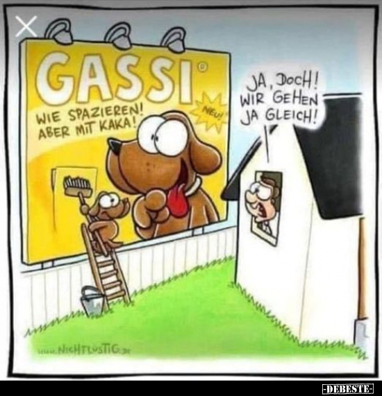 Gassi... - Lustige Bilder | DEBESTE.de