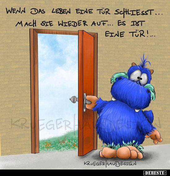 Wenn das Leben eine Tür schliesst... - Lustige Bilder | DEBESTE.de