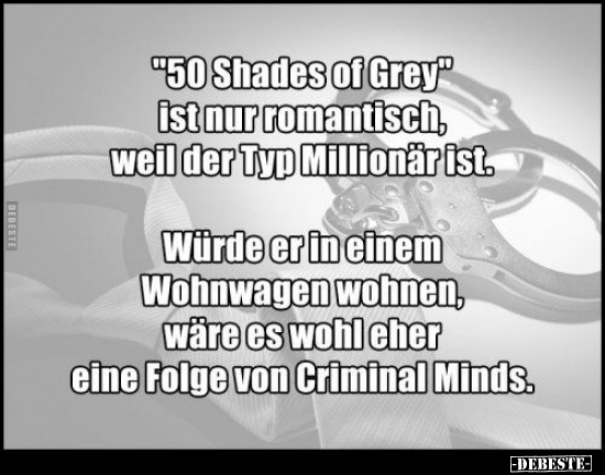 50 Shades of Grey ist romantisch.. - Lustige Bilder | DEBESTE.de