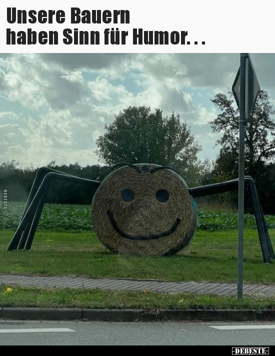 Unsere Bauern haben Sinn für Humor... - Lustige Bilder | DEBESTE.de