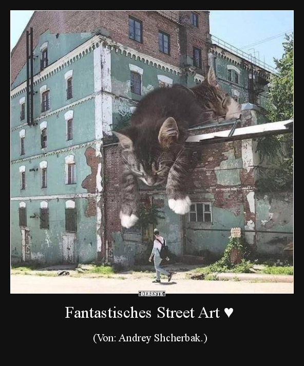 Fantastisches Street Art ♥  - Lustige Bilder | DEBESTE.de
