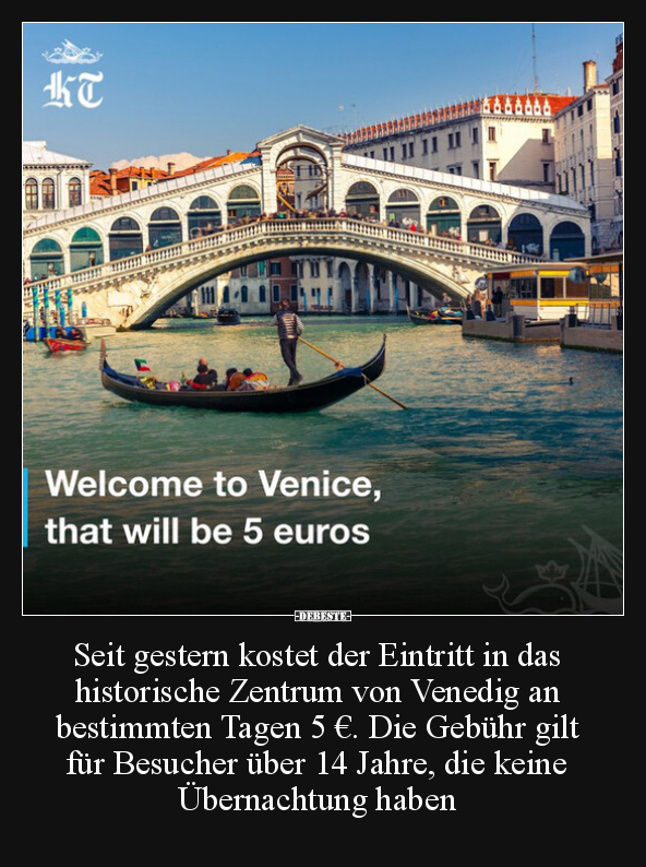 Seit gestern kostet der Eintritt in das historische.. - Lustige Bilder | DEBESTE.de