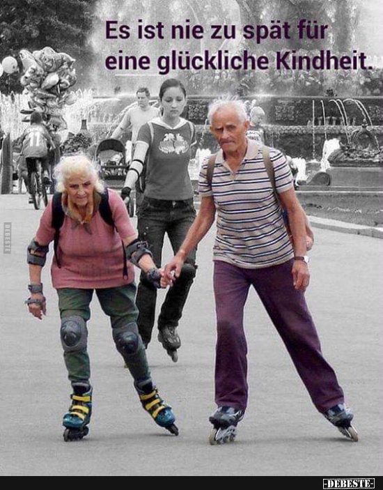 Es ist nie zu spät für eine glückliche Kindheit. - Lustige Bilder | DEBESTE.de