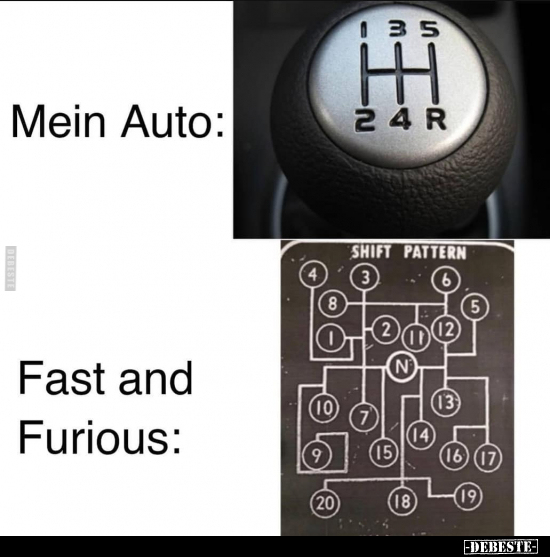 Mein Auto vs. Fast and Furious.. - Lustige Bilder | DEBESTE.de