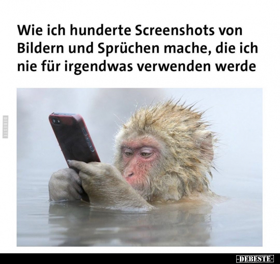 Wie ich hunderte Screenshots.. - Lustige Bilder | DEBESTE.de