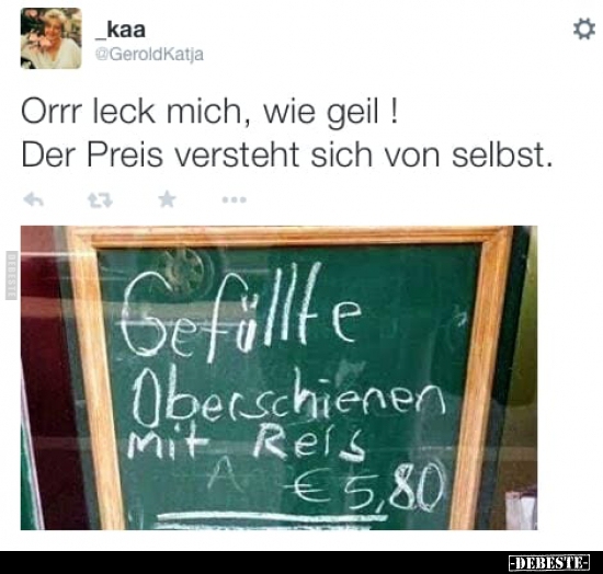 Orrr leck mich, wie geil!.. - Lustige Bilder | DEBESTE.de