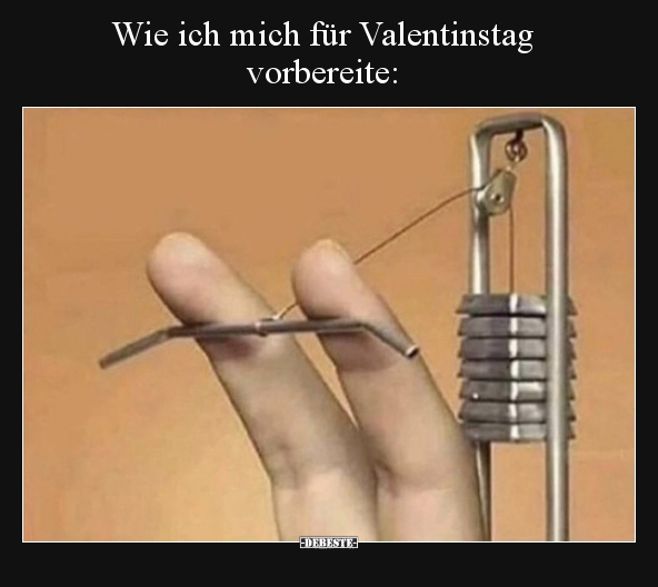 Wie ich mich für Valentinstag vorbereite.. - Lustige Bilder | DEBESTE.de