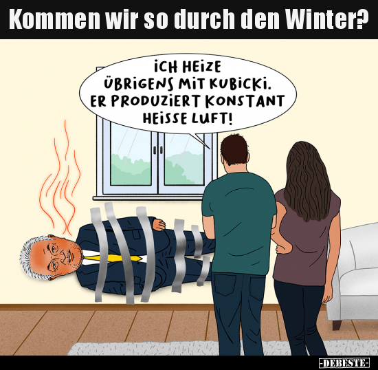 Kommen wir so durch den Winter?.. - Lustige Bilder | DEBESTE.de