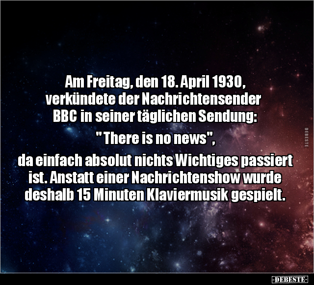 Am Freitag, den 18. April 1930.. - Lustige Bilder | DEBESTE.de