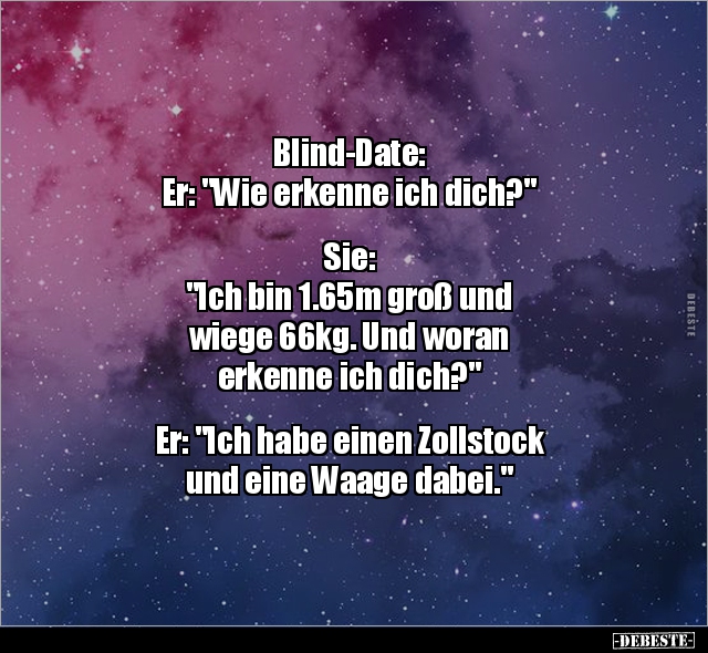 Blind-Date: Er: "Wie erkenne ich dich?"... - Lustige Bilder | DEBESTE.de