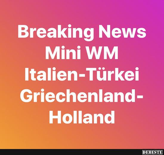 Breaking News: Mini WM.. - Lustige Bilder | DEBESTE.de