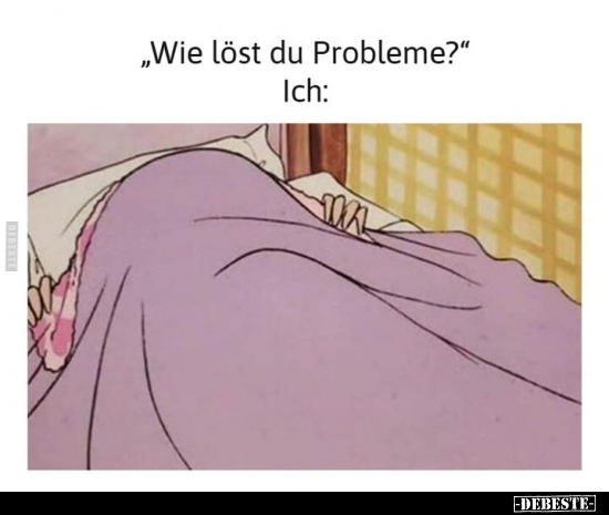 "Wie löst du Probleme?".. - Lustige Bilder | DEBESTE.de