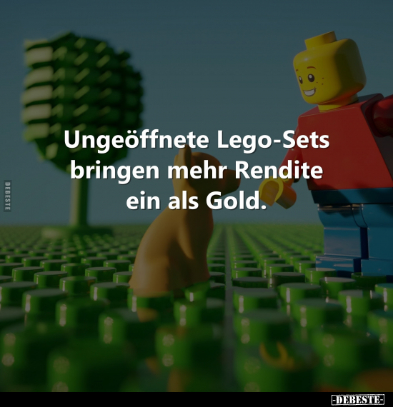 Ungeöffnete Lego-Sets bringen.. - Lustige Bilder | DEBESTE.de