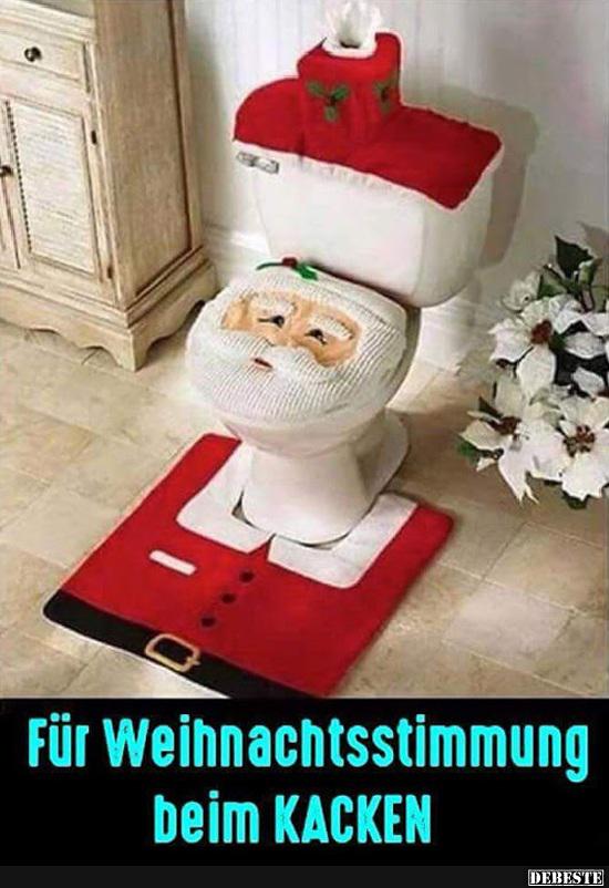 Für Weihnachtsstimmung beim.. | Lustige Bilder, Sprüche, Witze, echt lustig