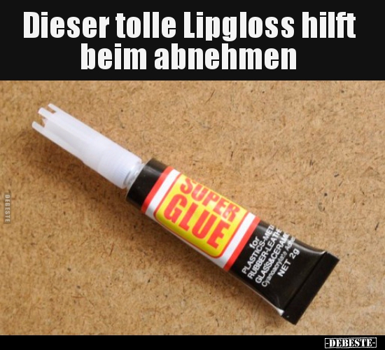 Dieser tolle Lipgloss hilft beim abnehmen.. - Lustige Bilder | DEBESTE.de