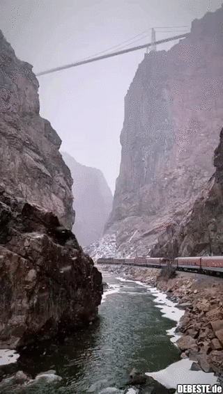 Eine atemberaubende Zugfahrt durch Colorado. - Lustige Bilder | DEBESTE.de