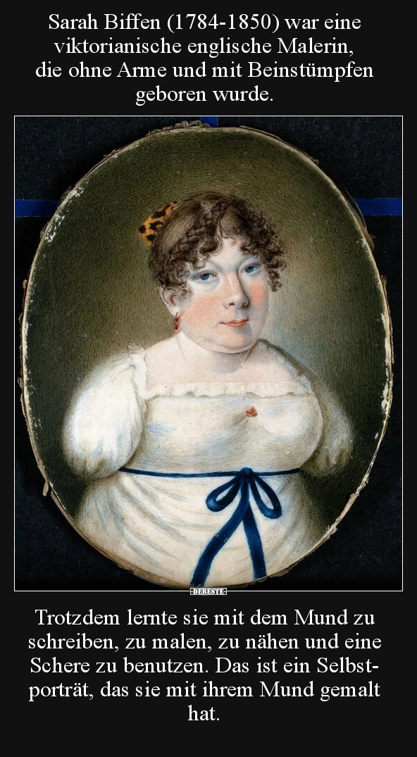 Sarah Biffen (1784-1850) war eine viktorianische englische.. - Lustige Bilder | DEBESTE.de