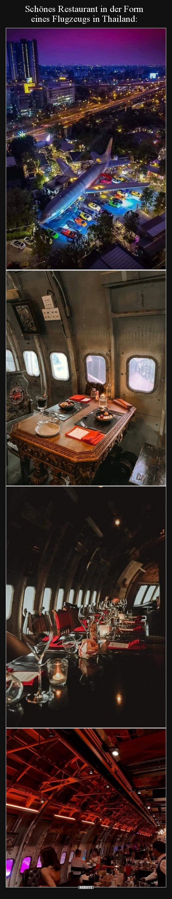 Schönes Restaurant in der Form eines Flugzeugs in.. - Lustige Bilder | DEBESTE.de