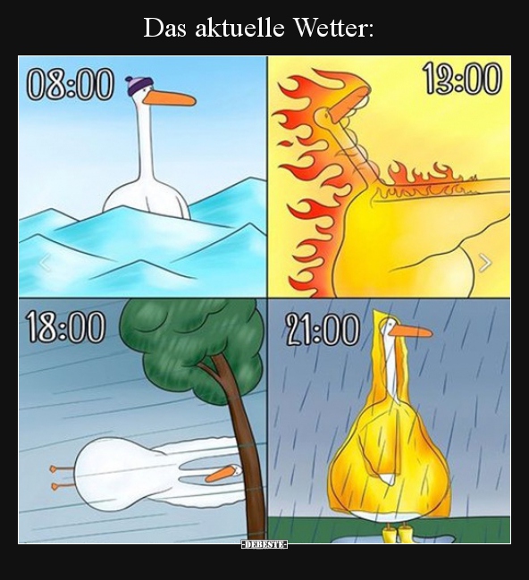 Das aktuelle Wetter.. - Lustige Bilder | DEBESTE.de