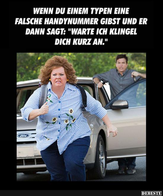 Wenn du einem Typen eine falsche Handynummer.. - Lustige Bilder | DEBESTE.de