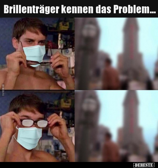 Brillenträger kennen das Problem... - Lustige Bilder | DEBESTE.de