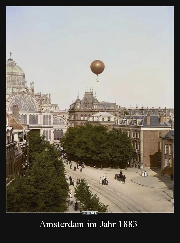 Amsterdam im Jahr 1883.. - Lustige Bilder | DEBESTE.de
