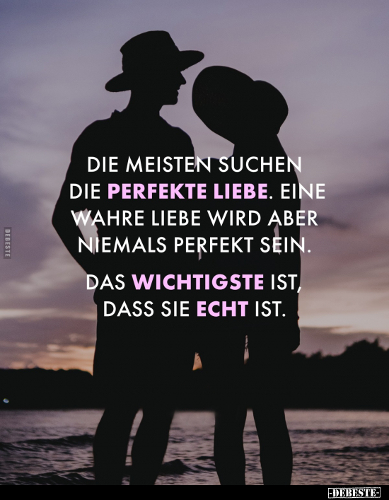 Die meisten suchen die perfekte Liebe.. - Lustige Bilder | DEBESTE.de