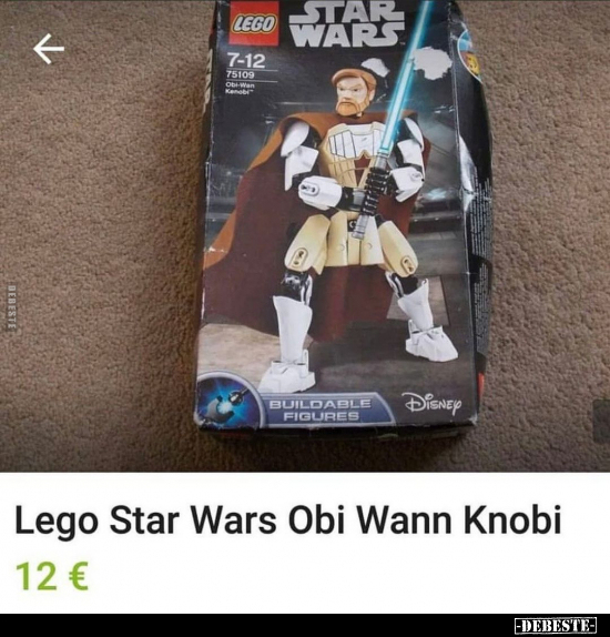 Lego Star Wars Obi Wann Knobi.. - Lustige Bilder | DEBESTE.de