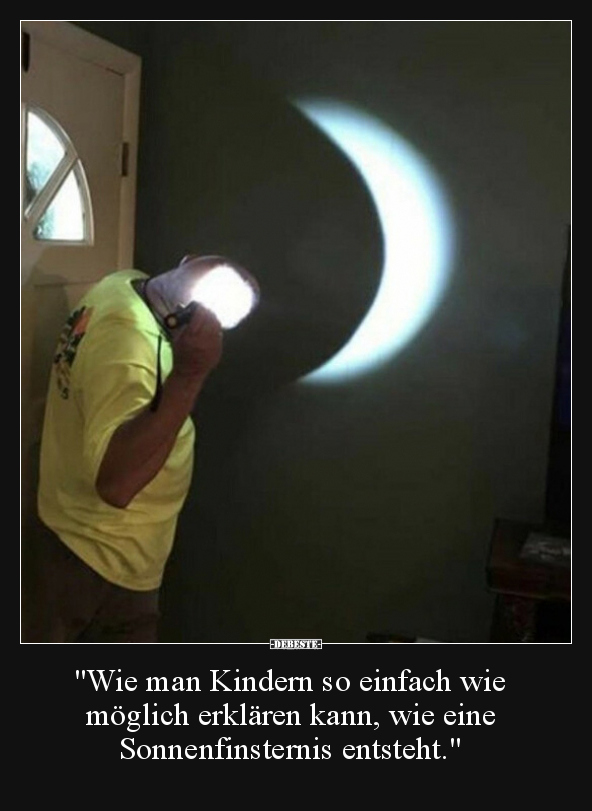 "Wie man Kindern so einfach wie möglich erklären kann.." - Lustige Bilder | DEBESTE.de