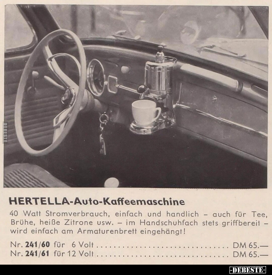 HERTELLA-Auto-Kaffeemaschine.. - Lustige Bilder | DEBESTE.de