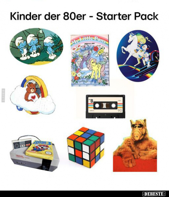 Kinder der 80er - Starter Pack.. - Lustige Bilder | DEBESTE.de