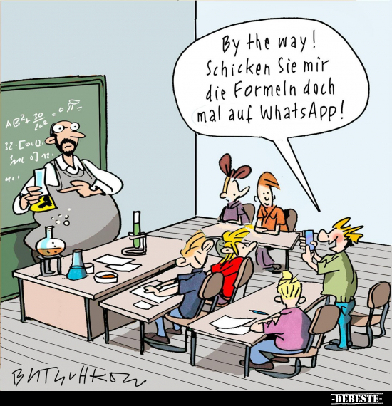 By the way! Schicken Sie mir die Formeln.. - Lustige Bilder | DEBESTE.de