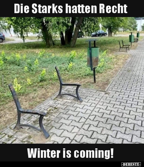 Die Starks hatten Recht... Winter is coming!.. - Lustige Bilder | DEBESTE.de