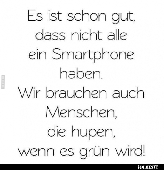 Es ist schon gut, dass nicht alle ein Smartphone haben... - Lustige Bilder | DEBESTE.de