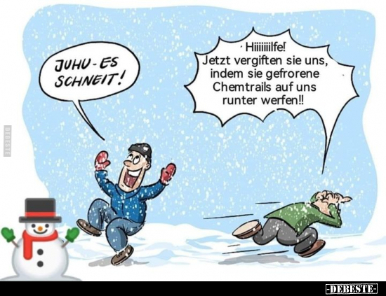Juhu - es schneit!... - Lustige Bilder | DEBESTE.de