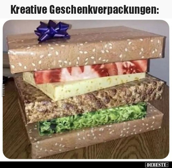 Kreative Geschenkverpackungen.. - Lustige Bilder | DEBESTE.de