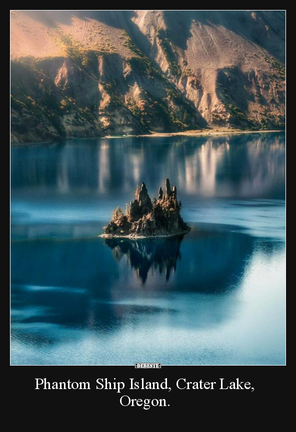 Phantom Ship Island, Crater Lake, Oregon... - Lustige Bilder | DEBESTE.de