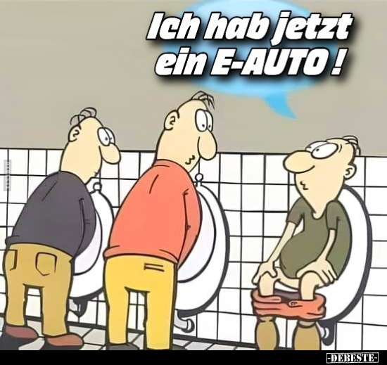 Ich hab jetzt ein E-AUTO!.. - Lustige Bilder | DEBESTE.de