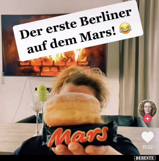 Der erste Berliner auf dem Mars!.. - Lustige Bilder | DEBESTE.de