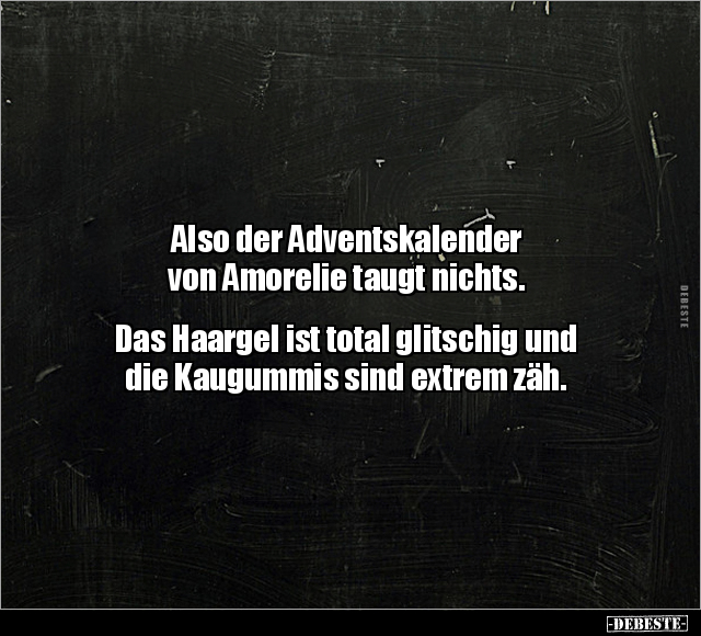 Also der Adventskalender von Amorelie taugt nichts.. - Lustige Bilder | DEBESTE.de