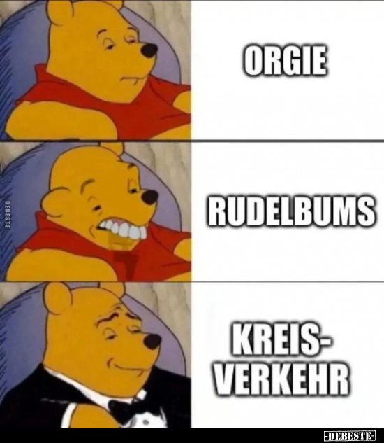 Orgie / Rudelbums / Kreisverkehr.. - Lustige Bilder | DEBESTE.de
