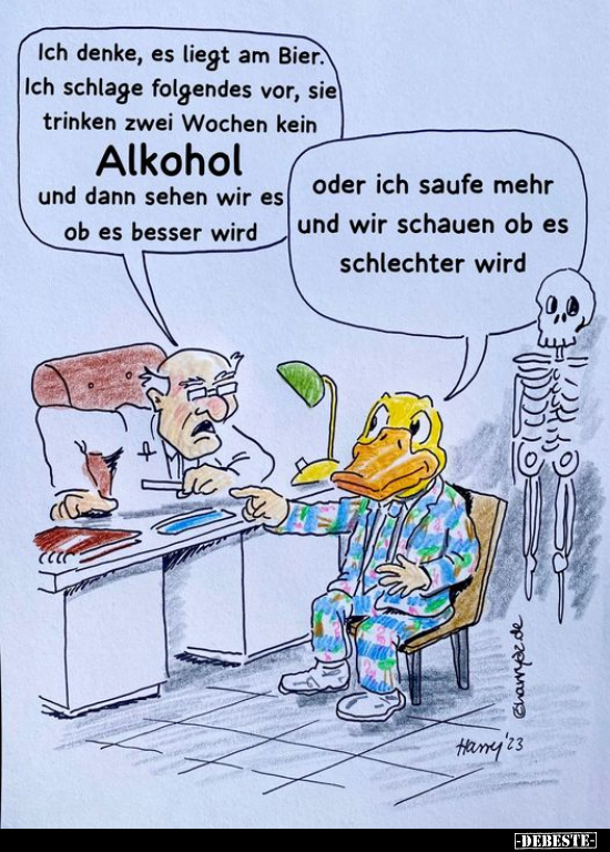 Ich denke, es liegt am Bier.. - Lustige Bilder | DEBESTE.de