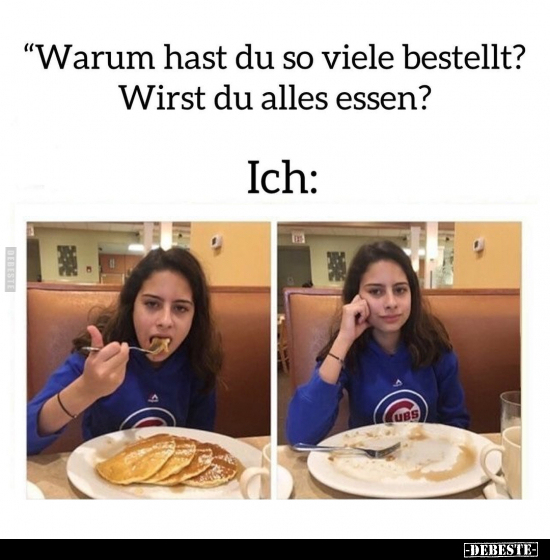 "Warum hast du so viele bestellt?.." - Lustige Bilder | DEBESTE.de