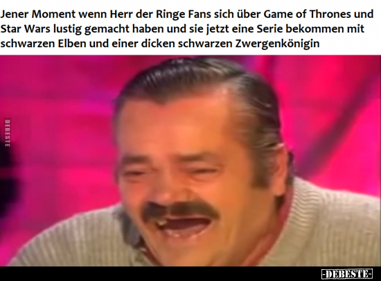 Jener Moment wenn Herr der Ringe Fans sich über Game of.. - Lustige Bilder | DEBESTE.de