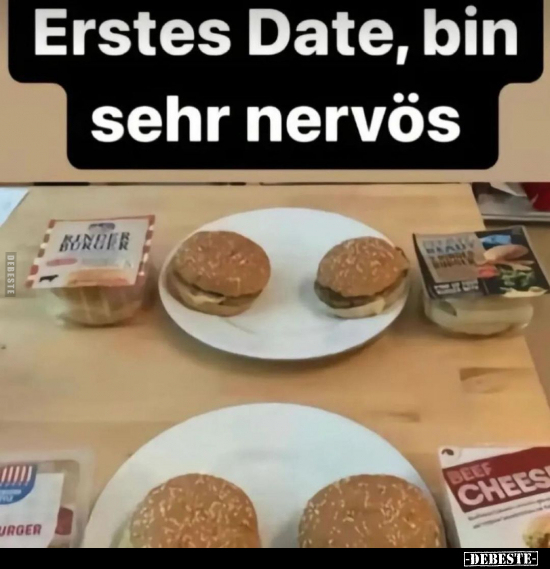 Erstes Date, bin sehr nervös... - Lustige Bilder | DEBESTE.de