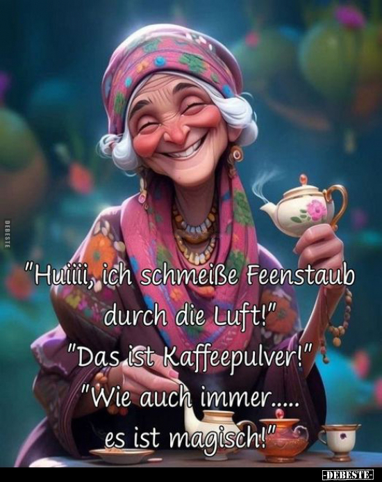 "Huiiii, ich schmeiße Feenstaub durch die Luft!".. - Lustige Bilder | DEBESTE.de