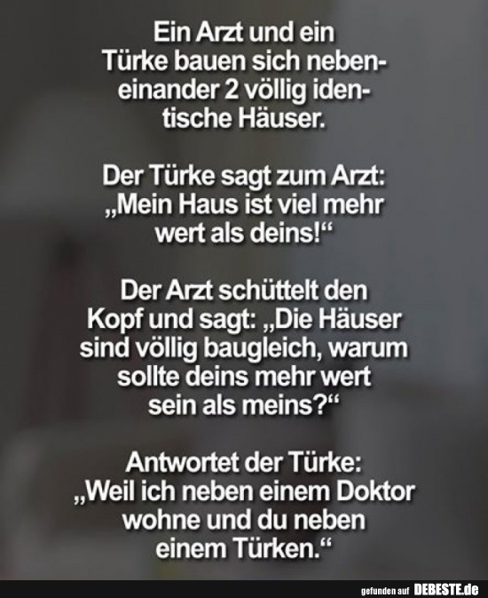 Ein Arzt und ein Türke..... - Lustige Bilder | DEBESTE.de