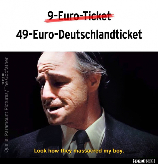 49-Euro-Deutschlandticket.. - Lustige Bilder | DEBESTE.de