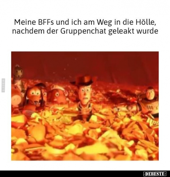 Meine BFFs und ich am Weg in die Hölle.. - Lustige Bilder | DEBESTE.de